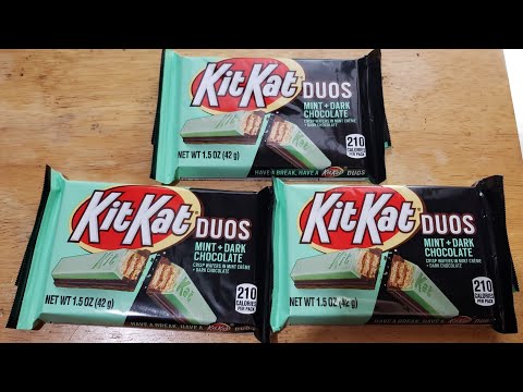 KitKat Duos Mint+Dark Chocolate review