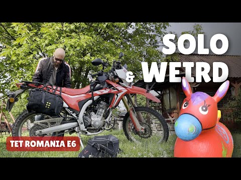 Beautiful TET riding in Romania (and some weirdness) (E6)