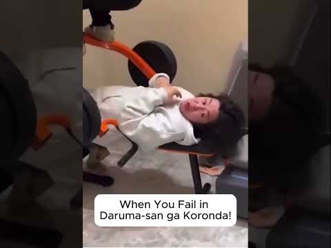 When You Fail in Daruma-san ga Koronda!
