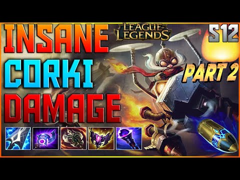 GIVE ME 15 SECONDS TO PROVE THAT CORKI'S DAMAGE IS BUSTED League Of Legends Corki Gameplay Corki Mid