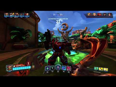 Paladins Ps4 Mal Damba Ranked match - Im very Rusty with him
