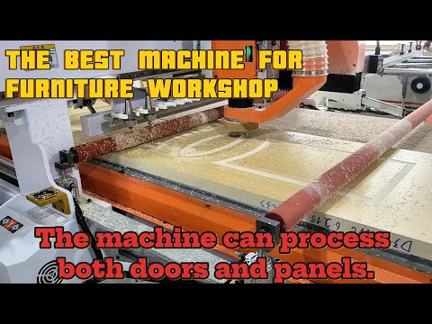 The Must Have Machine for every workshop | HT-R1SM |CNC Nesting Router soluion for Door, Panel