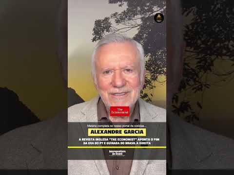 A revista inglesa “The Economist” aponta o fim da era do PT e guinada do Brasil a direita