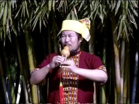 Gen Dequan - The Phoenix-Tail Bamboo in the Moonlight 哏德全 月光下的凤尾竹