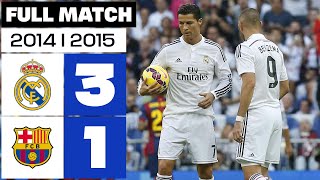 Real Madrid vs FC Barcelona (3-1) MD09 2014/2015 -