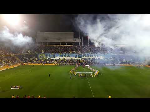 "Recibimiento Rosario Central Racing" Barra: Los Guerreros &bull; Club: Rosario Central &bull; País: Argentina