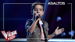 Carlos Prieto canta &#39;No me lo creo&#39; | Asaltos | La Voz Kids Antena 3 2021