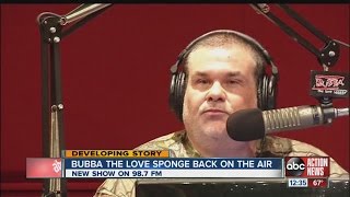 Bubba the Love Sponge, formerly Todd Clem, returns to Tampa Bay area radio