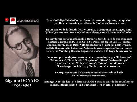 EDGARDO DONATO & SU ORQUESTA TÍPICA SUS MEJORES TANGOS CON SUS GRANDES CANTORES #tango #milonga