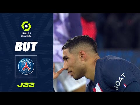 But Achraf HAKIMI (38' - PSG) PARIS SAINT-GERMAIN - TOULOUSE FC (2-1) 22/23