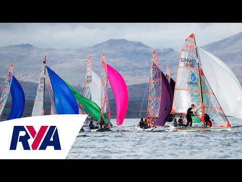 Action on the water - RYA Spotlight May 2016 - RYA Youth Nationals