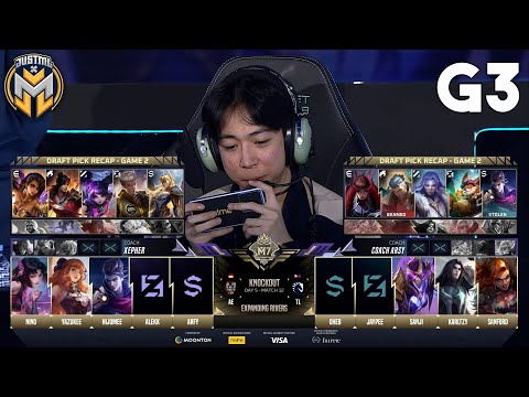 TLPH vs AE - GAME 3 |  KNOCKOUT STAGE DAY 5 | M7 World Championship