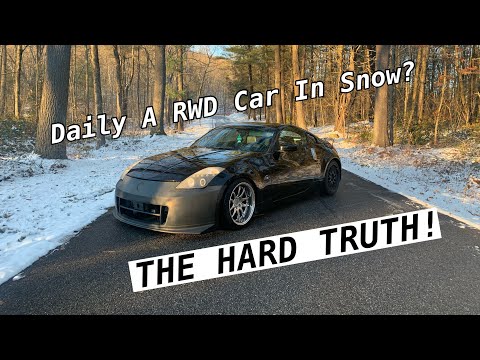 Can You Daily Drive A RWD Sports Car In The Winter?? (THE HARD TRUTH)