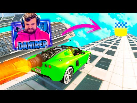 CARRERA INCREIBLE! TREPO LOS EDIFICIOS!! - GTA 5 ONLINE