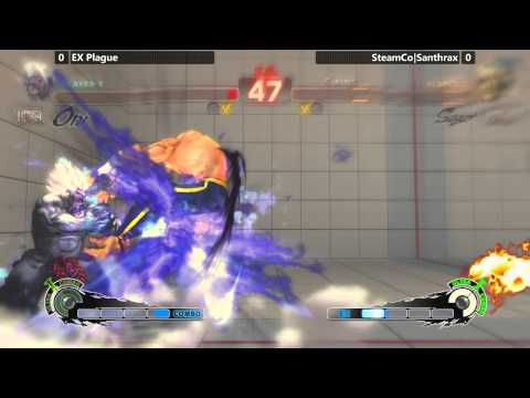 USF4 @ NLBC #103 - EX Plague vs SteamCo Santhrax (Sagat) [720p/60fps]