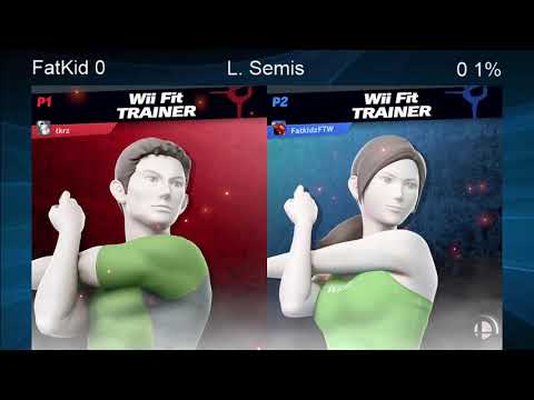 CWA Wifi Weekly 33 - 1% (Wii Fit Trainer, Yoshi) vs Fatkid (Wii Fit Trainer) Losers Semifinals
