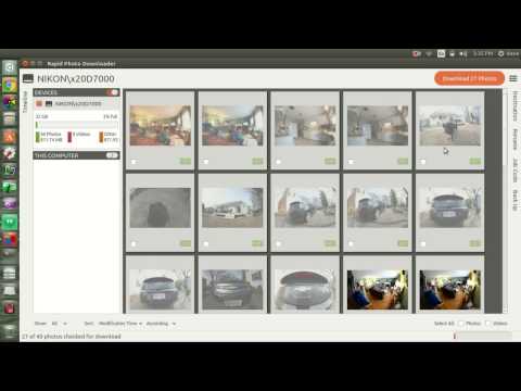 Darktable Import Plus the New Rapid Photo Downloader
