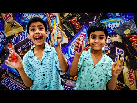 GUESS THE CHOCOLATE CHALLENGE🍫|| FUNNY CHALLENGE || SWARIT AND TANISH