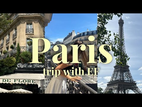 alone in Paris for 2 weeks| vlog | #Paris with EF | Part 1