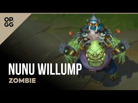 Zombie Nunu Willump - OP.GG Skin Review - League of Legends
