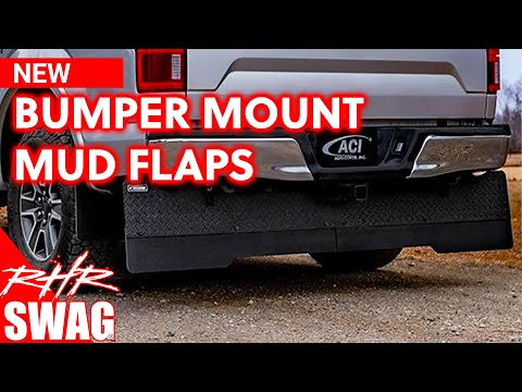 Rockstar Quick Connect Full Width Bumper Mount Tow Mud Flaps