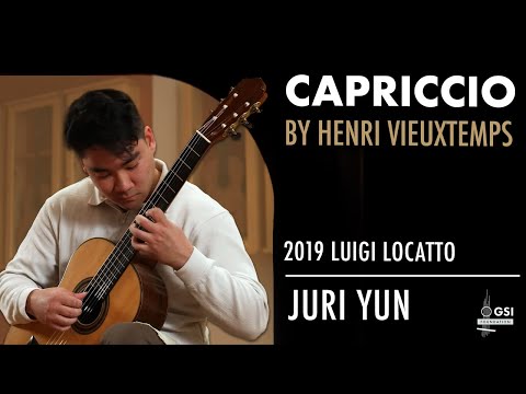 Henri Vieuxtemps' "Capriccio For Solo Viola" performed by Juri Yun on a 2019 Luigi Locatto guitar