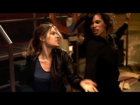 Sarah Montgomery vs. Female Assassin [True Justice - S2E10 - "Dead Drop"]