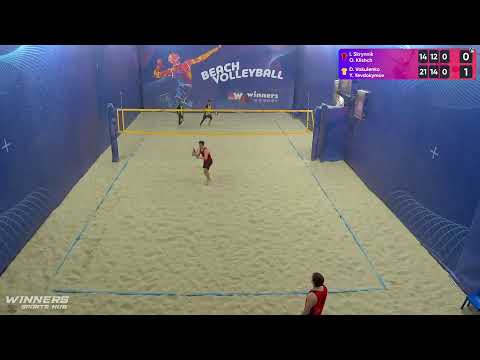 14:00 I. Skrynnik / O. Klishch - D. Vakulenko / Y. Yevdokymov 28.02.2023 | Winners Beach Volleyball