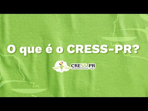 O QUE É O CRESS-PR?