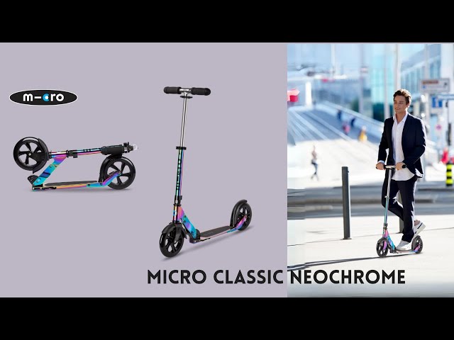 Самокат Micro серії Classic - Неохром