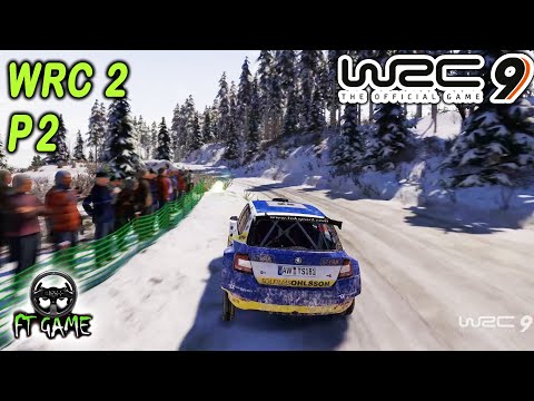 WRC 9 | Rally Sweden S1-S2 / Skoda Fabia R5 / Wrc 2 P2 | Thrustmaster T300, TH8A