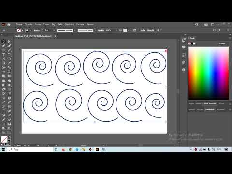 Adobe Illustrator Spiral Aracıyla Anlatım Teknikleri