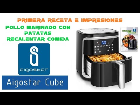 Miniatura del vídeo: Aigostar Cube 7L, primera prueba y comprobaciones.