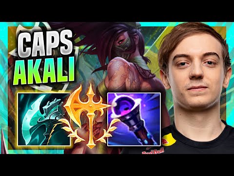 CAPS BRINGS BACK AKALI MID! - G2 Caps Plays Akali MID vs Yone! | Season 11