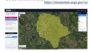 3.3 Using USGS StreamStats
