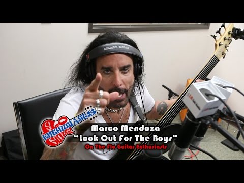 Marco Mendoza Performs Lookout For The Boys Live on The Flo Guitar Enthusiasts