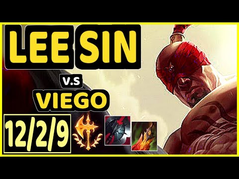 T1 FAKER (LEE SIN) vs VIEGO - 12/2/9 KDA MID CHALLENGER GAMEPLAY - KR