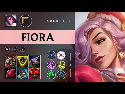 Fiora Top vs Sion - KR Diamond Patch 25.24