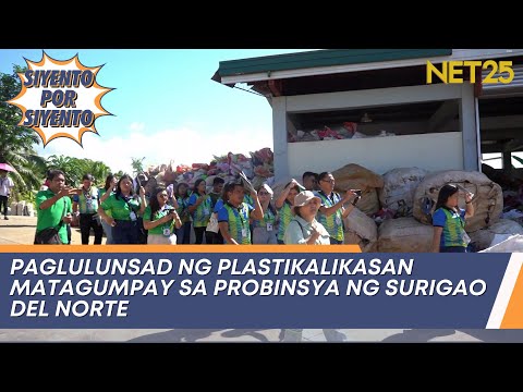 Paglulunsad ng PLASTIKalikasan matagumpay sa probinsya ng Surigao Del Norte Siyento Por Siyento