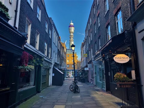 Rathbone Place & Street, West End back streets.