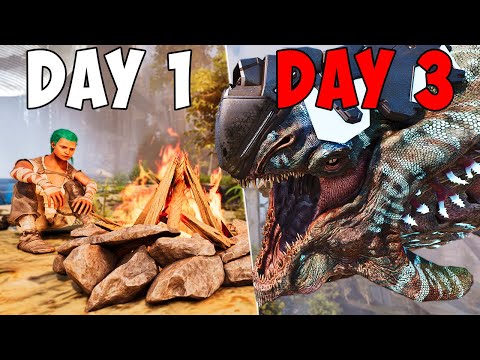 How A 50,000 HOUR Tribe DOMINATES EXTINCTION - Ark Small Tribes (Full Movie)