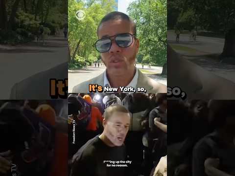 Good Samaritan who stood up to rowdy NYC crowd after Knicks game says he'd do it again #shorts