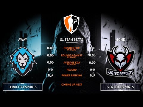 NA/PC Invite League - Week 2, Day 3 - Ferocity eSports Vs. Vertex eSports (Gameplay Only)