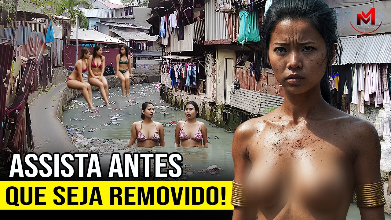 A Vida em JAKARTA: A cidade onde Crianças BRINCAM na ÁGUA SUJA, e ter CHUVEIRO em casa é LUXO!