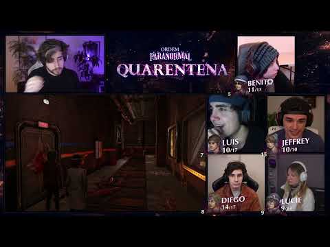 CELLBIT APROVEITA que eles não falam PT-BR Ordem Paranormal - QUARENTINE #cellbit #quackity #qsmp