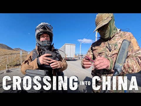 I am crossing the border into CHINA 🇨🇳(leaving KYRGYZSTAN 🇰🇬 ) |S8, EP112