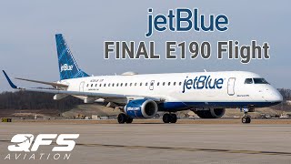 Onboard JetBlue’s Final Embraer 190 Flight