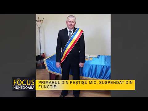 PRIMARUL DIN PEȘTIȘU MIC, SUSPENDAT DIN FUNCȚIE