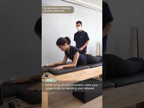 McKenzie Extension Exercise for Low Back Pain, Sciatica, and Herniated Discs