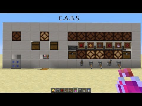 Minecraft Tutorial - Continuous Automatic Brewing System